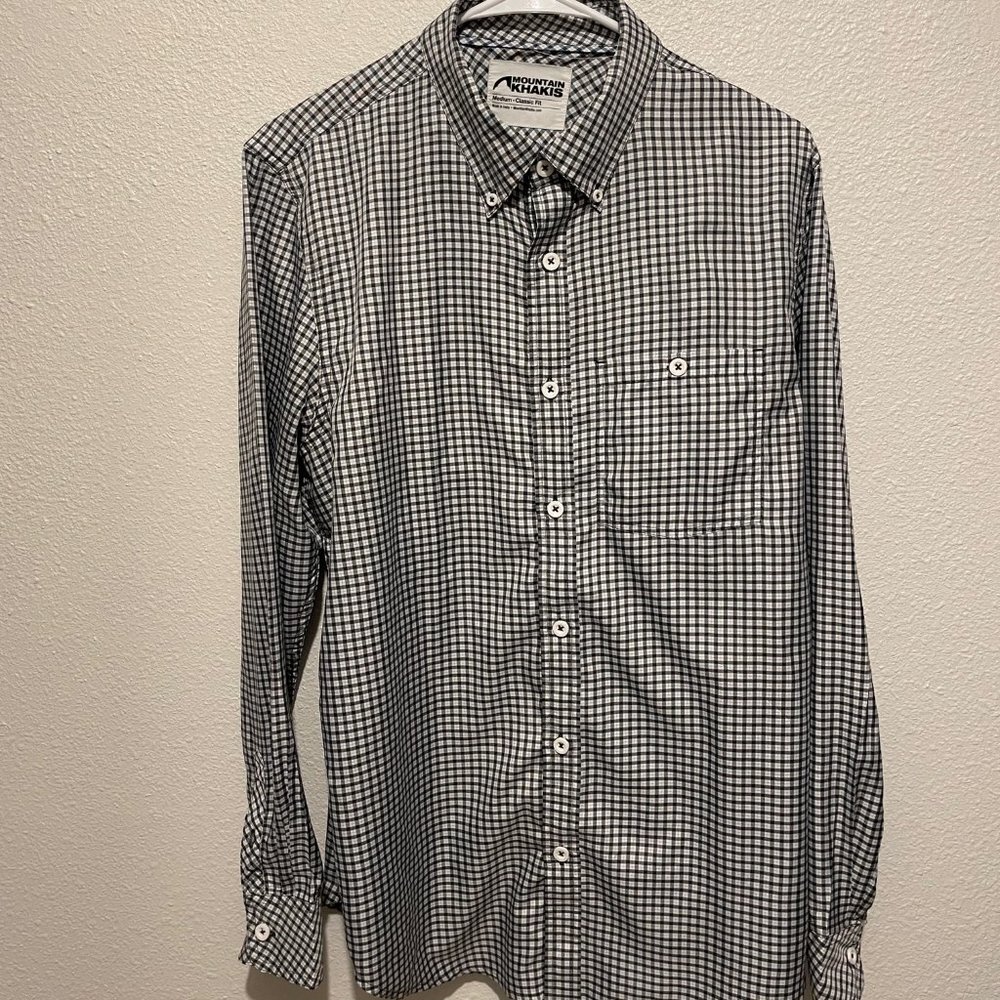 Mountain Khakis Passport EC Long Sleeve Shirt Size M